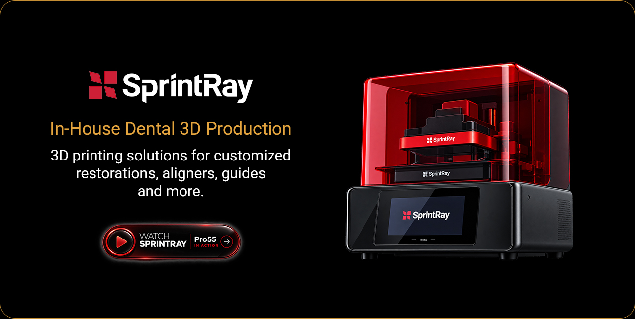 Production 3D en interne avec SprintRay